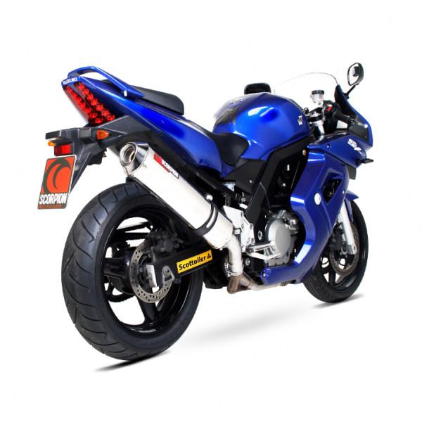 SCORPION スコーピオン ファクトリーラウンド スリップオンマフラー SV650 SUZUKI...