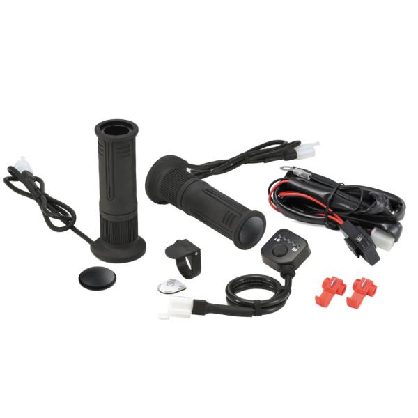 KIJIMA キジマ 5段階ハンドルプッシュスイッチ グリップヒーター GH08 全長：120mm ...