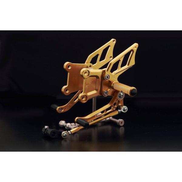 K-FACTORY ケイファクトリー ライディングステップ ステイゴールド NINJA250SL Z...