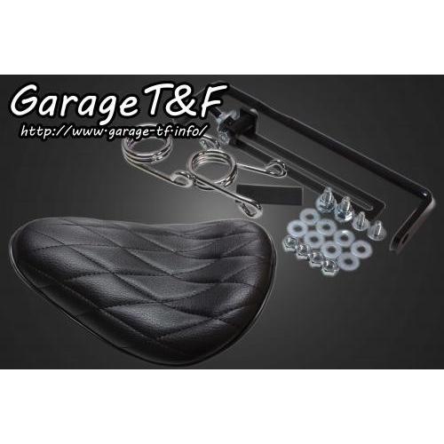 Garage T&amp;F Garage T&amp;F:ガレージ T&amp;F ソロシート(ダイヤ)ブラック＆スプリン...