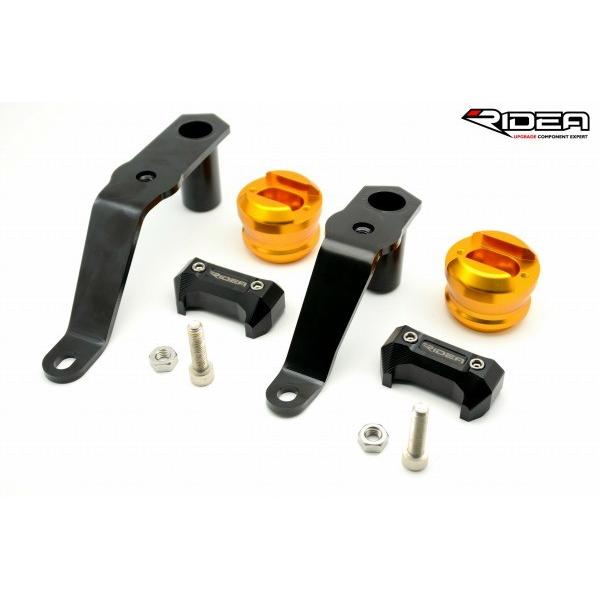 RIDEA リデア フレームスライダー スタンダードタイプ カラー：ゴールド MT-07 XSR70...