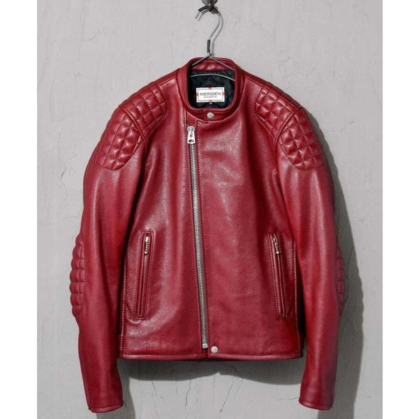 KADOYA カドヤ スピードツイン/モデル0 [MERIDEN] シングルレザージャケット サイズ...