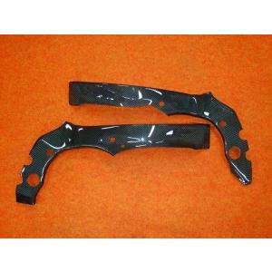 YAMAHA YZF-R1 07-08年 カーボンフレームカバー 左右セット : 輸入