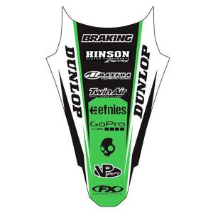 XJ400 純正タイプ ラインステッカー セット 黒ベース/オレンジ