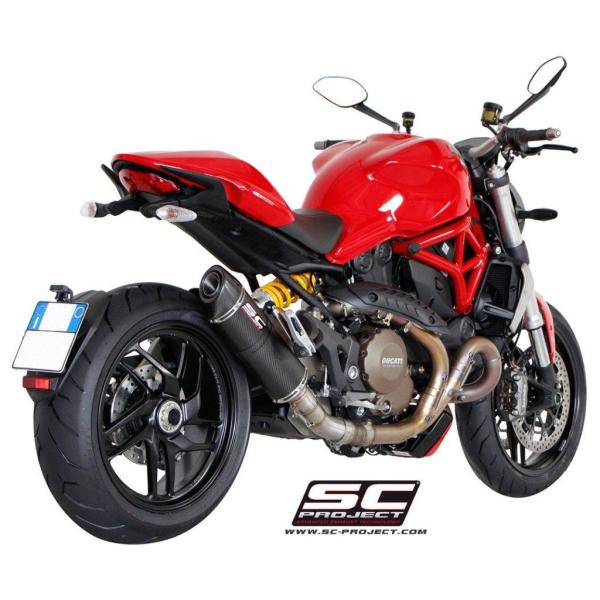 SC-PROJECT SCプロジェクト オーバル スリップオンサイレンサー MONSTER 1200...