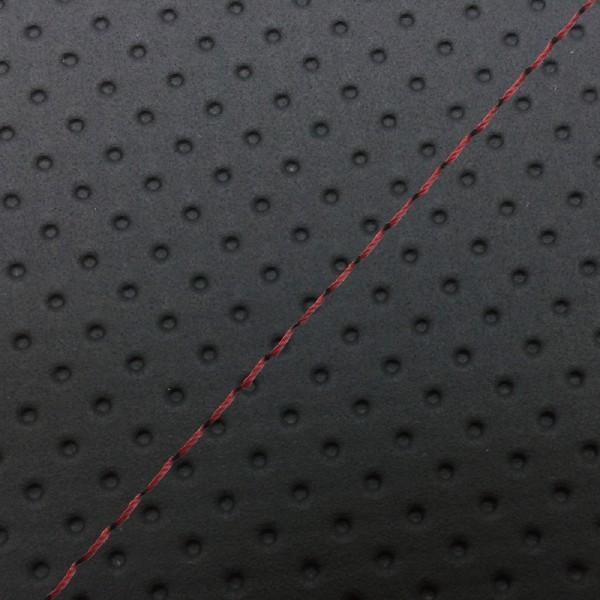 GRONDEMENT グロンドマン 国産シートカバー 張替タイプ カラー：フルエンボスブラック/赤ス...