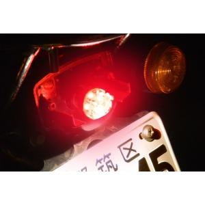 M&amp;H マツシマ エムアンドエイチマツシマ 電球色ナンバー照明付きストップ／テール球用LED Lビー...