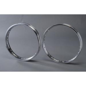 HONDA　CB400F D.I.D製メッキリム前後セット(1.6＋1.85) HONDA CB400F D.I.D製メッキリム前後セット(1.6＋1.85) HONDA