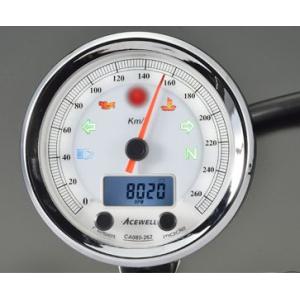 ACEWELL エースウェル 多機能デジタルメーター タコメータースケール