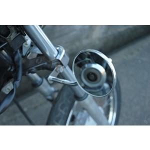 部品屋K&amp;W フォーククランプミラーステー 商品内容：ステーのみ ジャズ HONDA ホンダ ミラー...