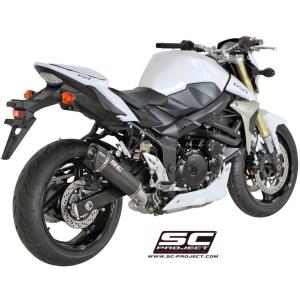 GSR750 11-16 アクラポビッチスリップオンマフラー　GPタイプ Akrapovic (アクラポヴィッチ) スリップオンマフラー・チタン