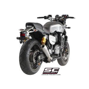 XJR1200/1300用ショート集合 【 ゼス管ショートマフラー 手曲