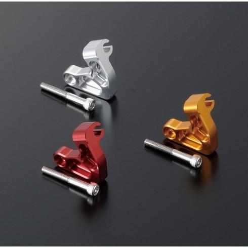 POSH Faith ポッシュ フェイス アルミマシンドクラッチケーブルホルダー カラー：レッド グ...