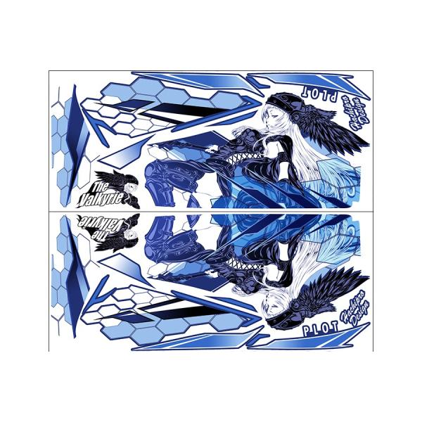 PLOT プロト デカールキット ヴァルキリー カラー：ブルー YZF-R25 YZF-R3 YAM...