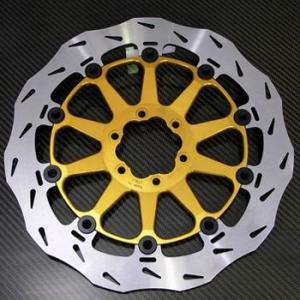 ALTH アルト フローティング ステラ フロント ブレーキディスク インナーフランジカラー：ブラッ...