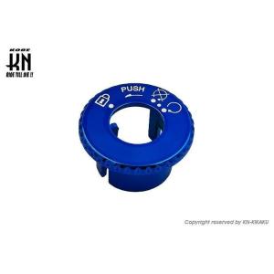 KN企画 ケイエヌキカク メインスイッチカバー カラー：ブルー ジョグ (2サイクル) YAMAHA...
