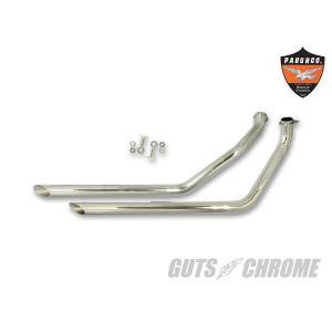 いっせい】ショベルヘッド 2インチ スラッシュカット マフラー