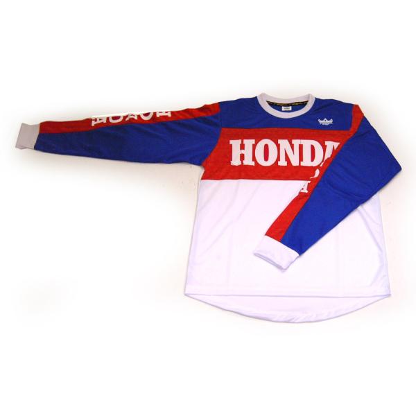 HollyEquip ホーリーエクイップ VMX HONDA(トリコロール) ジャージ サイズ：L ...