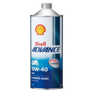 Shell ADVANCE シェルアドバンス AX7 4T【10W-40】【1L】【4サイクルオイル...