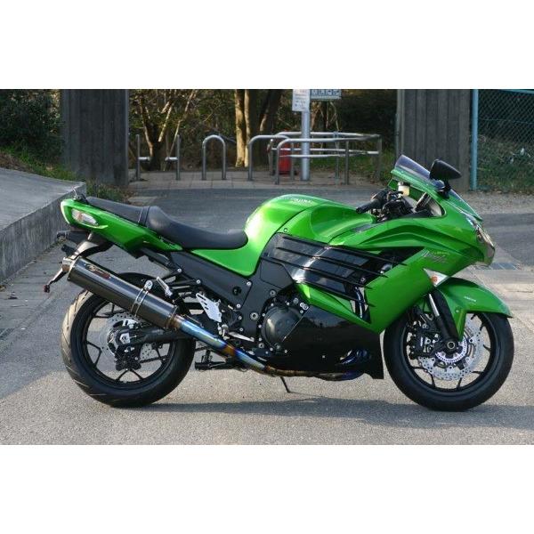 NOJIMA ノジマ HEAT チタン フルエキゾースト ZX-14 R ZXT40F ZXT40E...