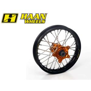 HAAN WHEELS ハーンホイール リアモタードコンプリートホイール　R3.50／17インチ カ...