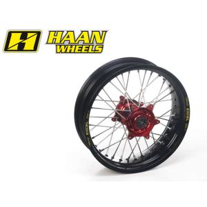 HAAN WHEELS ハーンホイール リアモタードコンプリートホイール　R5.50／17インチ カ...