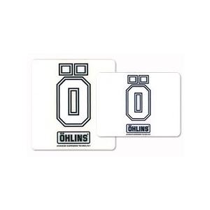 OHLINS OHLINS:オーリンズ O クリアステッカー サイズ：60×46mm (小)｜ウェビック1号店
