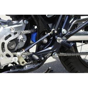 COERCE（コワース） レーシングステップ カラー：シルバー SR500 SR400