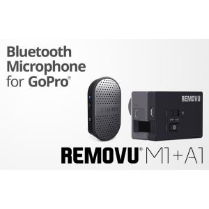 MOTO禅 モトゼン REMOVU M1＋A1 ウェアラブル防水ブルーツースGoPro専用マイクロフ...