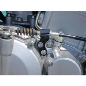 K&amp;T ケイアンドティー クラッチケーブルホルダー カラー：ブラック Ninja250SL KAWA...