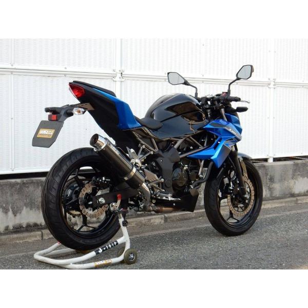 WR’S ダブルアールズ リアエキゾースト スリップオンマフラー サイレンサー：カーボン Z250S...