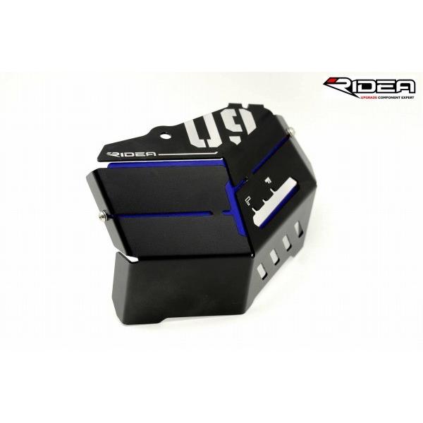 RIDEA リデア ラジエターリザーブタンクカバー カラー：ブルー MT-09 トレーサー XSR9...