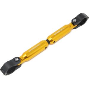 SPEEDRA SPEEDRA:スピードラ アジャスタブルハンドルブレース 225mm-330mm クランプカラー：ブラック／センターバー：ゴールド