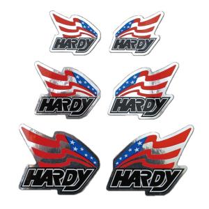 HARDY HARDY:ハーディー フラッグステッカーセット｜webike