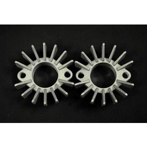 部品屋K&amp;W ビッグフィンエキゾーストクランプ XS650 YAMAHA ヤマハ マフラーフランジ ...