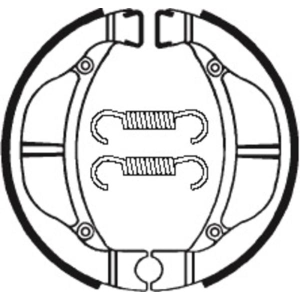 TECNIUM テクニウム オフロード オーガニックブレーキシュー  BA093 DR-Z 110 ...