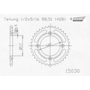 Esjot エスヨット スチール製スプロケット YAMAHA ヤマハ ドライブスプロケット・フロント...