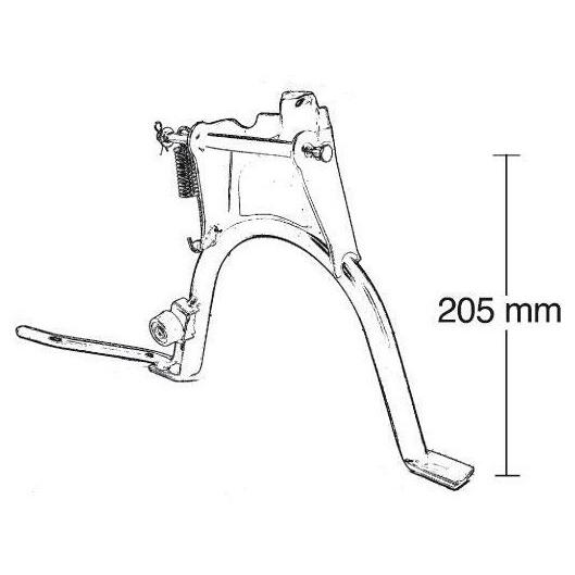 BUZZETTI バゼッティ センタースタンド SLIDER  NAKED STUNT YAMAHA...