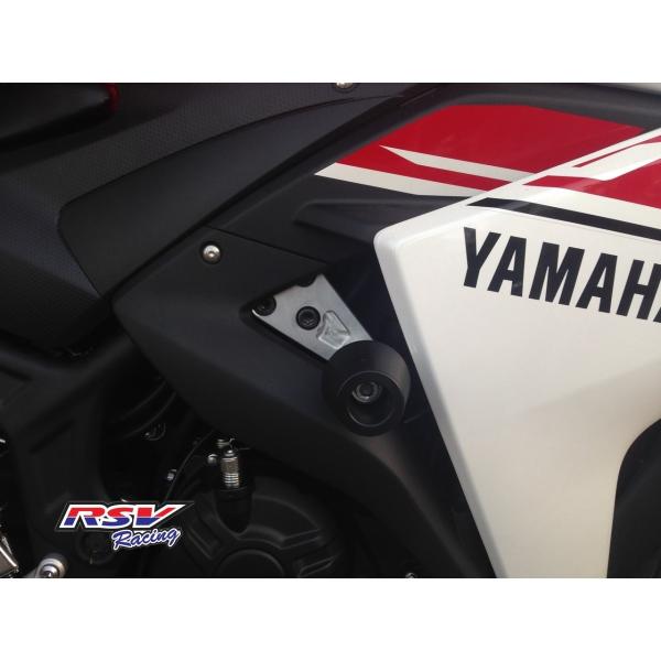 RSV racing アールエスブイレーシング フレームスライダー R3用 カラー：gold R25...