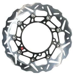 WR250Rハブ用　モトマスター　ディスクロータ　320mm サポートセット Moto-Master WR250R用 スーパーモト 320mm ストリート用ブレーキ