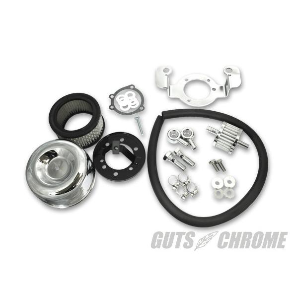 GUTS CHROME ガッツクローム MOONEYES クロームド エアクリーナーキット SPOR...
