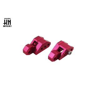 NCYリアサスブラケット　シルバー　左右2個セット NCY車高調整 220mm-240mm 6mmオフセットローダウンリアショック