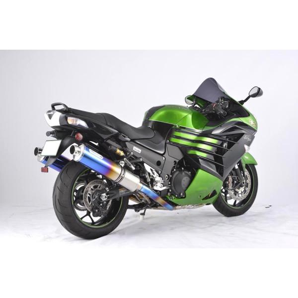 NOJIMA ノジマ HEATチタン フルエキゾースト ZX-14R HG KAWASAKI カワサ...