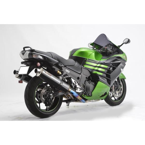 NOJIMA ノジマ DLCチタン フルエキゾースト ZX-14R HG KAWASAKI カワサキ...