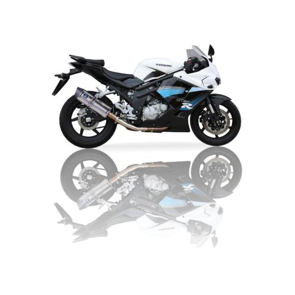 IXIL イクシル SOVE-オーバルタイプマフラー GT 650 - S R HYOSUNG ヒョ...