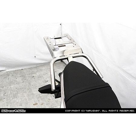 WirusWin ウイルズウィン リアボックス用ベースブラケット付きタンデムバー Z125 プロ K...