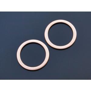 BRC ビーアールシー マフラーガスケット Z250FT KAWASAKI カワサキ エキゾーストガ...