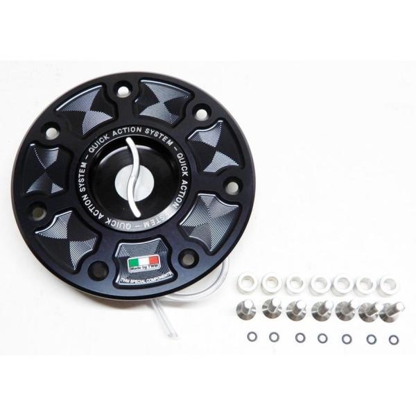 TWM ティーダブリューエム タンクキャップ ツマミカラー：ブルー ZZR1100 ZRX1100 ...