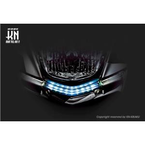 KOSO コーソー LED デイライトキット フロントセンター カラー：ブルー シグナスX YAMA...