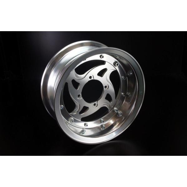 G-Craft ジークラフト ホイールスペーサー 手裏剣タイプ カラー：シルバー シャリー系10イン...